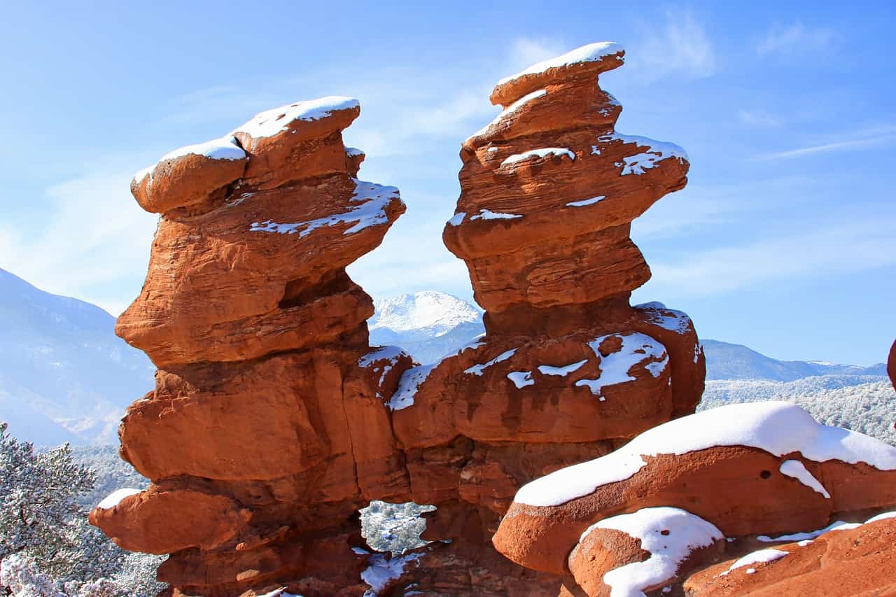 Snow at Red Rocks